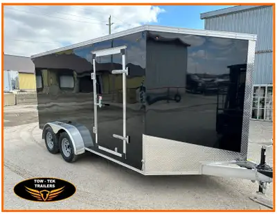 Our 7 x 14 all aluminum transcend trailer is one of the best-built trailers in Ontario it features a...
