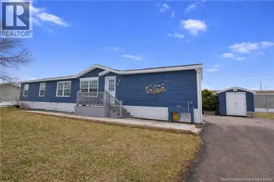 Welcome to 22 Perilla in the Pine Tree Mini Home Park in Moncton NB. This well-maintained 3-bedroom,...