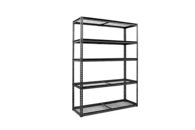 NEW 5-TIER STEEL WIRE SHELF ADJUSTABLE GARAGE STORAGE RACK 63307, View more