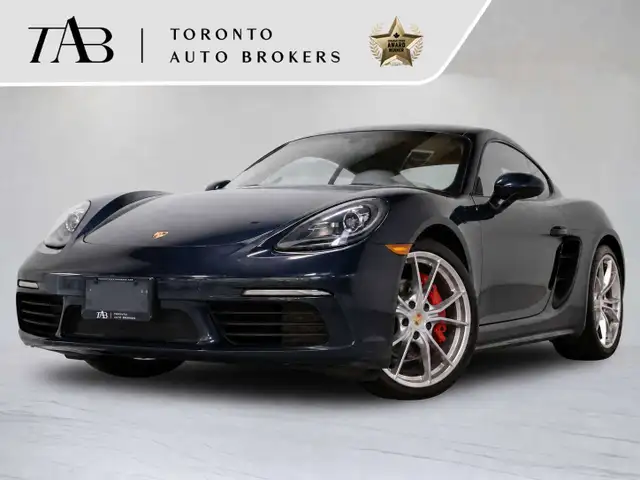 2017 Porsche 718 Cayman S | MANUAL