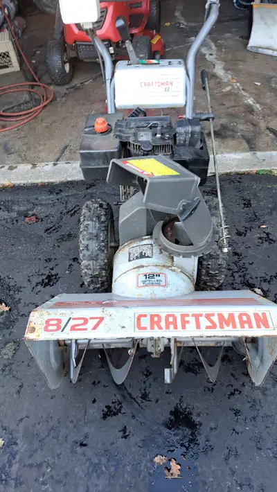Craftsman snowblower, View more