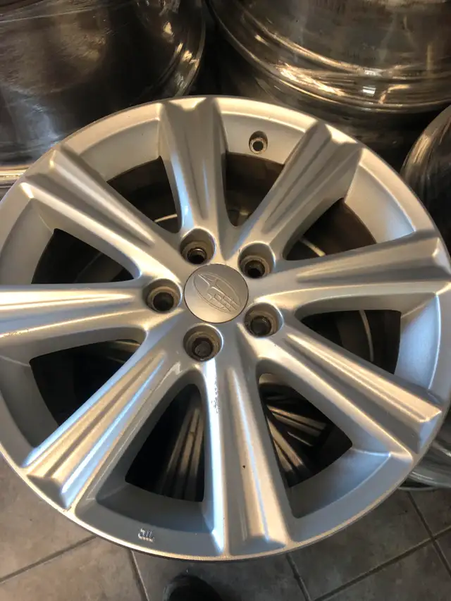 4 mags Subaru 5x100 16 pouces a vendre in Tires & Rims in Laval / North Shore - Image 2