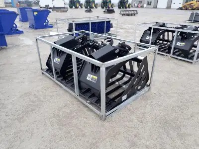 SELLING IN AUCTION-UNUSED Greatbear Rock Grapple Bucket