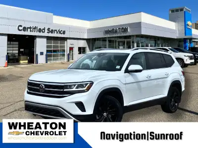 Experience the perfect blend of power, comfort, and advanced technology with the 2022 Volkswagen Atl...
