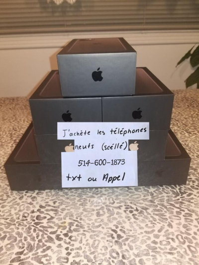 Je paye Ca$$h pour votre Iphone qui est neuf (scelle)!!, View more