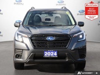 Recent Arrival! Odometer is 2752 kilometers below market average! Gray Metallic 2024 Subaru Forester... (image 7)