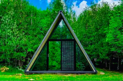 Tiny Structural Insulated Panel A frame Home, View more
