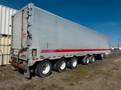 53' Titan 5 axle aluminum packer trailers, walking floor, 2 available.