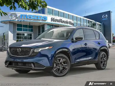 The 2026 Mazda CX-5 GT AWD dazzles in a striking Blue with all-wheel drive, offering exceptional han...