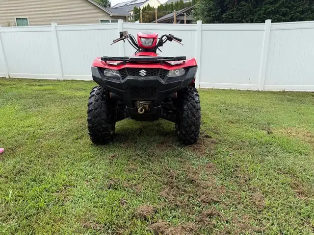 2021 SUZUKI KINGQUAD 500-RED! in ATVs in Sudbury - Image 5
