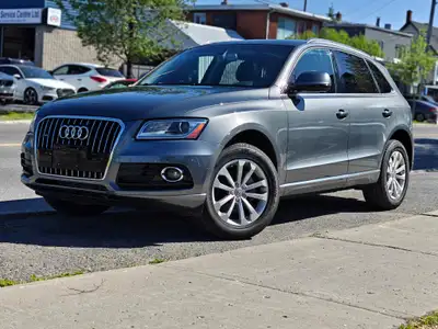 Extra Clean Audi Q5 Quattro, Grey on Black leather interior, GPS/Navigation, Giant Power panoramic s...