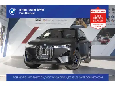 Low Mileage! Check out our large selection of pre-owned vehicles today. 2025 BMW iX xDrive50 Electri...