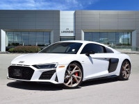 The 2023 Audi R8 5.2 V10 Performance Coupe is a rare used exotic with very low kilometres and a pure... (image 2)