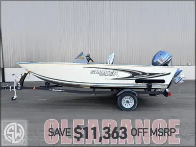 2024 Smoker-Craft Angler 16 XL SC Southwest Marine + Powersports has updated listings to indicate Al...