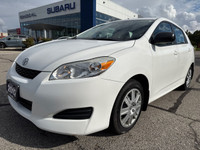 2012 Toyota Matrix PRICED TO SELL!!! LOW KM'S!!