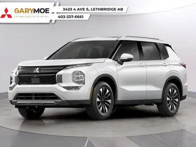 Introducing the 2025 Mitsubishi Outlander LE S-AWC, a stunning white AWD SUV designed to elevate you...