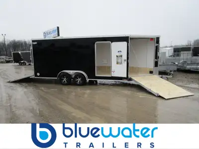 Lightning Snowmobile Trailers 7' x 17' starting at $13,370.00 or $267.37/month! Lightning Enclosed S...