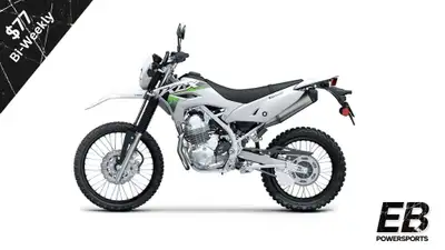 2026 Kawasaki KLX?230 Lightweight Dual-Sport On & Off-Road $77 Bi-Weekly The 2026 Kawasaki KLX?230 i...