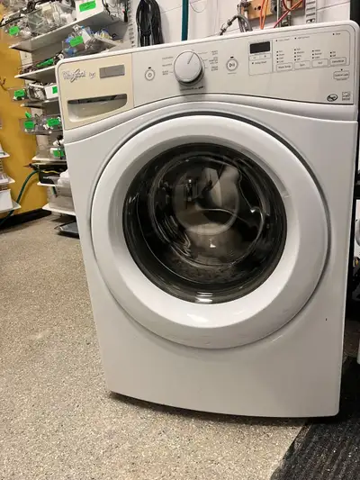Whirlpool 27” front load washer Fully Tested  30-Day Warranty, View more
