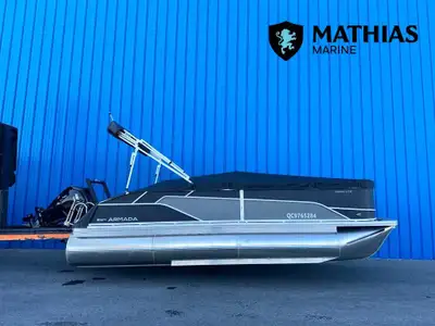 Bateau Ponton ARMADA SAPHIR 21SB 2026 Concessionnaire de bateaux et pontons neufs et d'occasion Math...