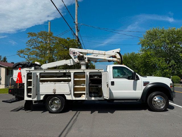 2009 Ford F-550 Diesel Nacelle - Bucket truck dans Autos et camions  à Longueuil/Rive Sud - Image 3