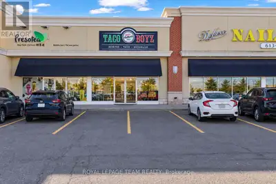 Fantastic opportunity to own a well-established restaurant business in the heart of Barrhaven. Ideal...