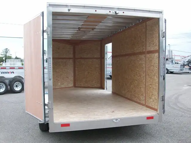 2025 Weberlane Aluminium 7' x 14' v-nose 2 essieux glissiere CON in Cargo & Utility Trailers in Laval / North Shore - Image 14