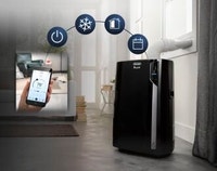 Delonghi 12500 BTU Wi-Fi Connected Portable Air Conditioner For 550 Square  Feet With Heater And Remote Included | centenariocat.upeu.edu.pe