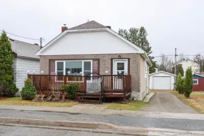 This charming 2+1 bedroom bungalow blends comfort and function with a bright living space, spacious...