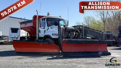 Heavy truck / Camion lourd - # STOCK: C-37185 2011 FREIGHTLINER M2 106V DÉNEIGEUSE CAMION À NEIGE 20...