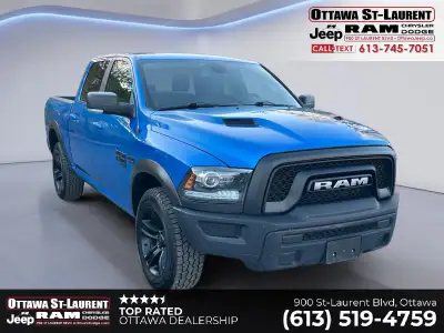 WE CAN GET YOU APPOVED ON THIS 2022 RAM 1500 WARLOCK CREW CAB 4X4 TODAY FEATURED OPTIONS -Luxury Gro...