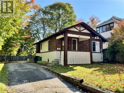 Westmount, steps from Uptown Waterloo. Classic bungalow features a spacious main floor layout with h...