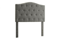 TWIN TUFTED HEADBOARD, SUPER CONDITION, ONLY $85