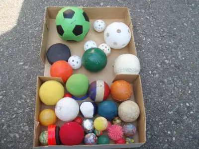 BALLS --  VARIOUS  KINDS, View more