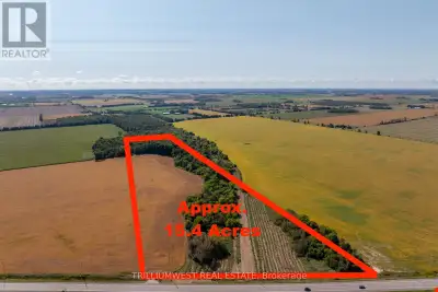 A rare 15.4-acre building lot available in East Garafraxa, just a short 15 minute drive to Orangevil...