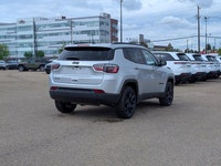 The 2026 Jeep Compass North in Silver Zynith Metallic with a Black interior blends rugged capability... (image 6)