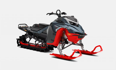 2027 Lynx Shredder DS 850 E-TEC Turbo R – Mineral Blue / Viper Red The 2027 Lynx Shredder DS is buil...