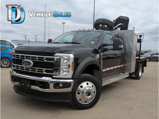 2024 Ford Super Duty F-550 DRW XLT Flatbed/Diesel/FASSI F65 CRAN