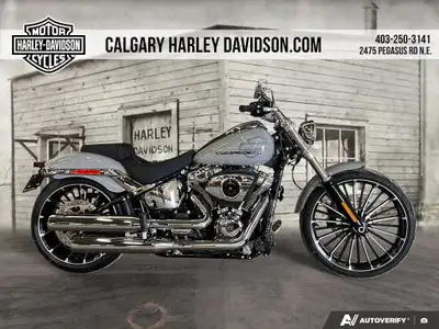 2025 Harley-Davidson FXBR - Breakout™ Dare to stare. With a wide rear tire, bobtail rear fender, lon...