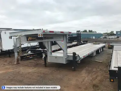 Fully Loaded! Don't miss this 2025 Miska 15 Ton Galvanized Tandem Dually Float Trailer with 102in. x...