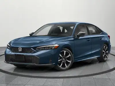 Experience the fusion of efficiency and style with the 2025 Honda Civic Sedan Hybrid Sport Touring i...