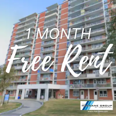1 MONTH FREE RENT - BEAUTIFUL 1 BR AVAILABLE IN PORT CREDIT