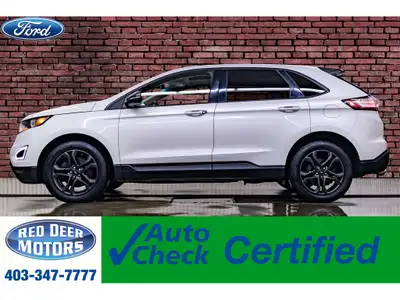 **MECHANICALLY CERTIFIED** 87,814 KM This 2018 Ford Edge AWD SEL is powered by a 2.0L EcoBoost engin...