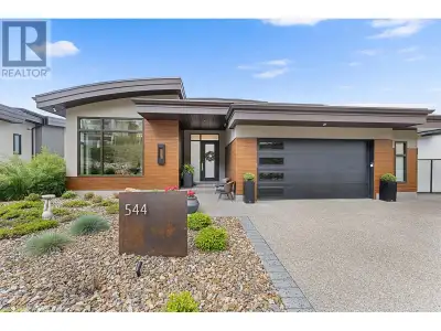 Discover unparalleled Okanagan living in this modern masterpiece by Kimberly Homes, offering breatht...