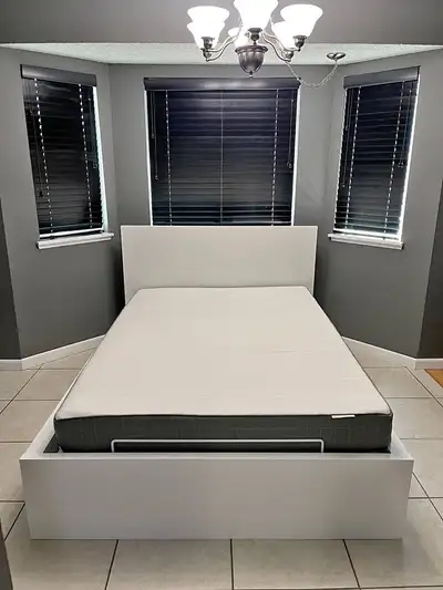 Queen bedframe, View more