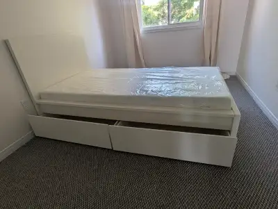 Open House  9 to 5  July 12-13 -MOVING SALE Twin Bed Frame, View more
