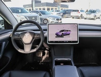 Experience the epitome of modern driving with the 2023 Tesla Model 3 Long Range AWD in a stunning Wh... (image 8)