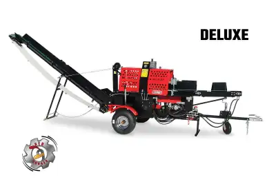 RED RUNNER DELUXE FIREWOOD PROCESSOR HYDRULIC LOG TABLE PROMOTION Equipped with a high-quality Honda...