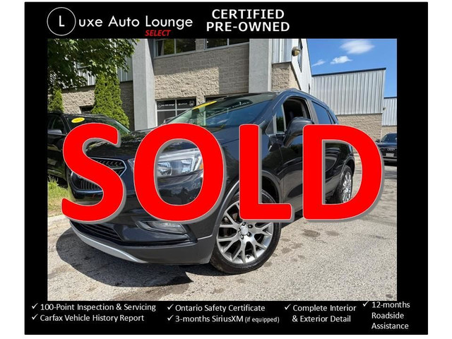 2018 Buick Encore LOW KM! AWD, SPORT TOURING, REMOTE START! LOAD in Cars & Trucks in Ottawa