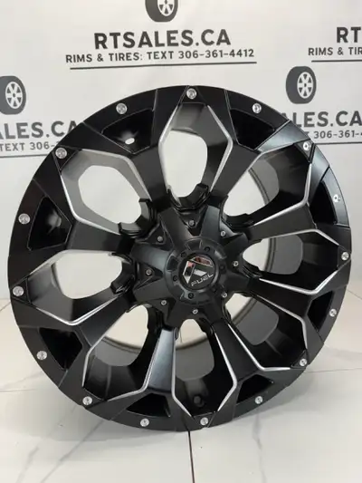 20x9 Fuel Assault Rims 8x170 - Set of 4 - Fits Ford F-250 Super Duty, F-350 Super Duty, Excursion *A...